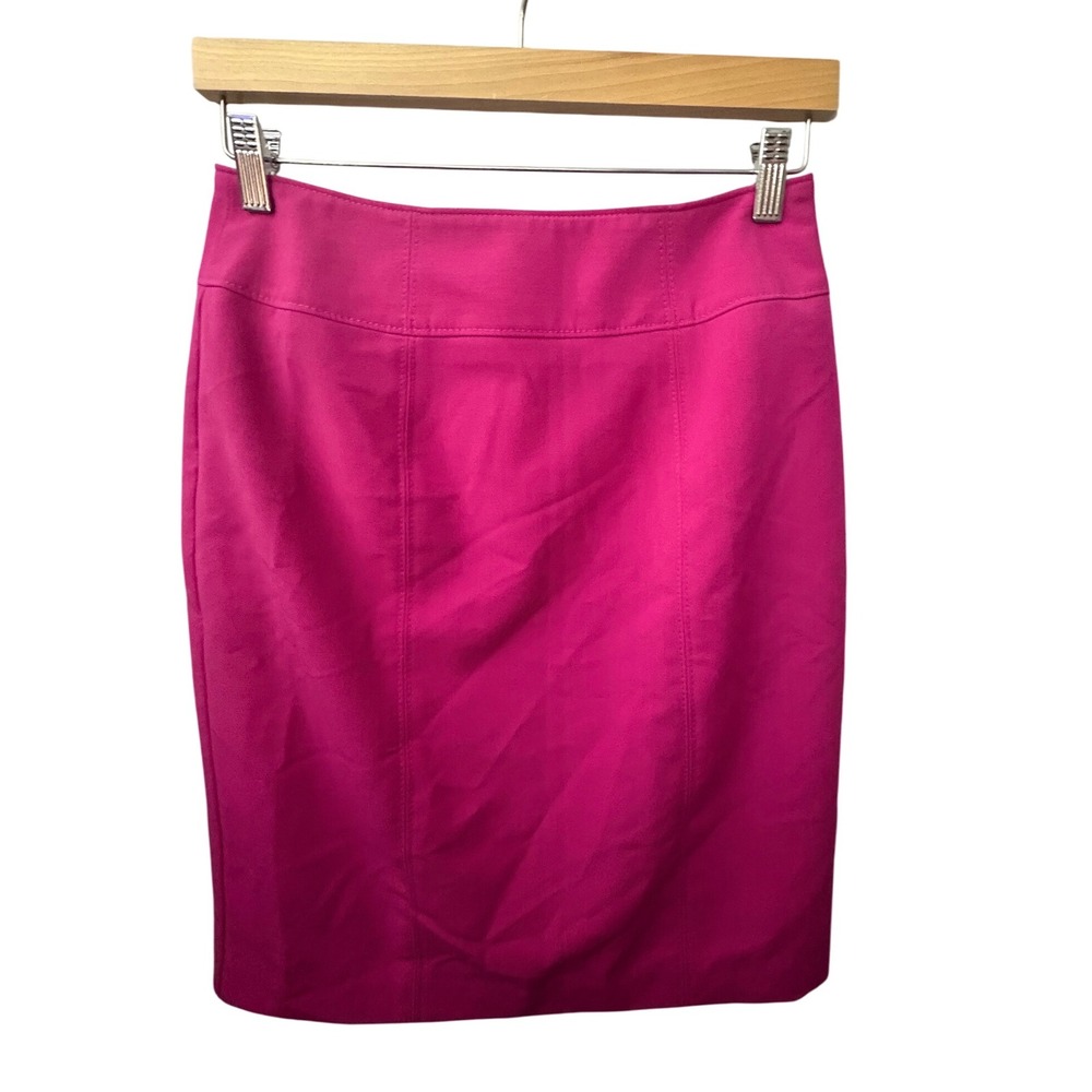 Worthington Women's Pencil Skirt Size 6‎ – Pink Magenta Career Office Work
